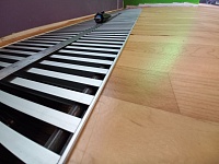 Укладка спортивного линолеума-170м2